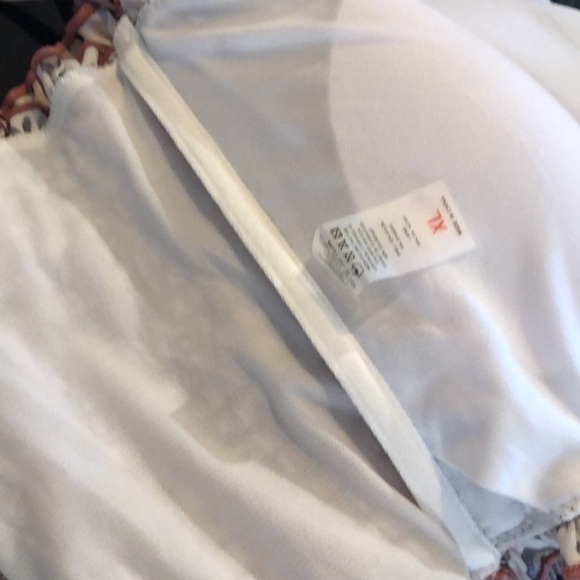 Leopard Smocked Two Piece Swim Suit Size XL - Picture 12 of 13